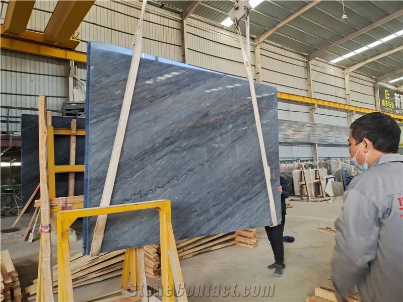 Blue Totem Marble for Wall Coverings