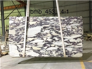 Calacatta Violet Marble Slab and Tiles for Project