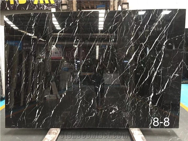 China Marquina Marble Slab,Tiles for Floor/Wall