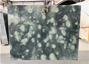 Peacock Green Marble for Wall Tile