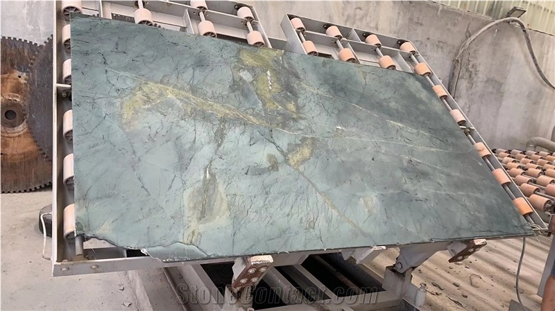 Peacock Green Marble Slab,Tiles for Project