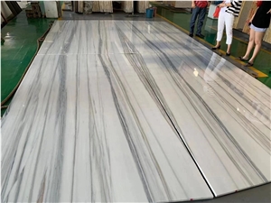 Snowflake Wood Grain Marble Slab,Tiles for Project