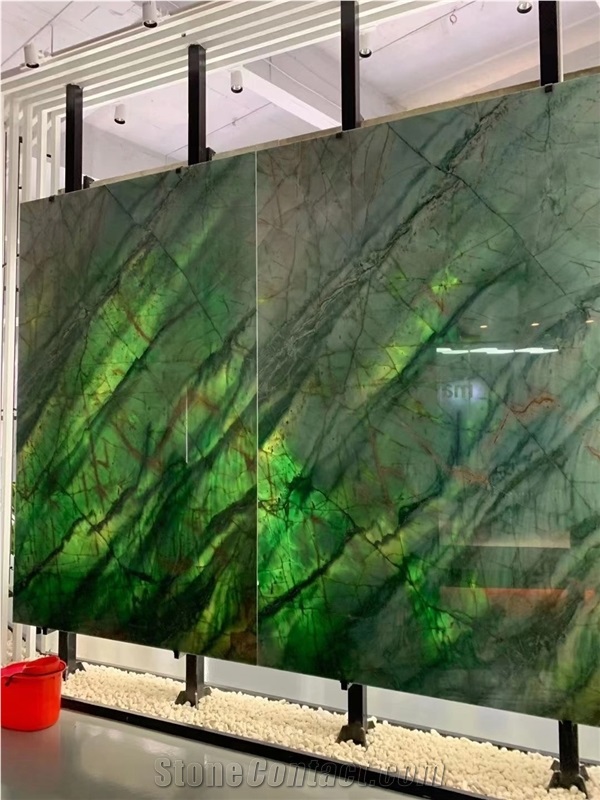 Verde Smeralda Quartzite for Wall Tile