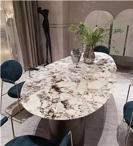 White Soul Granite for Tables