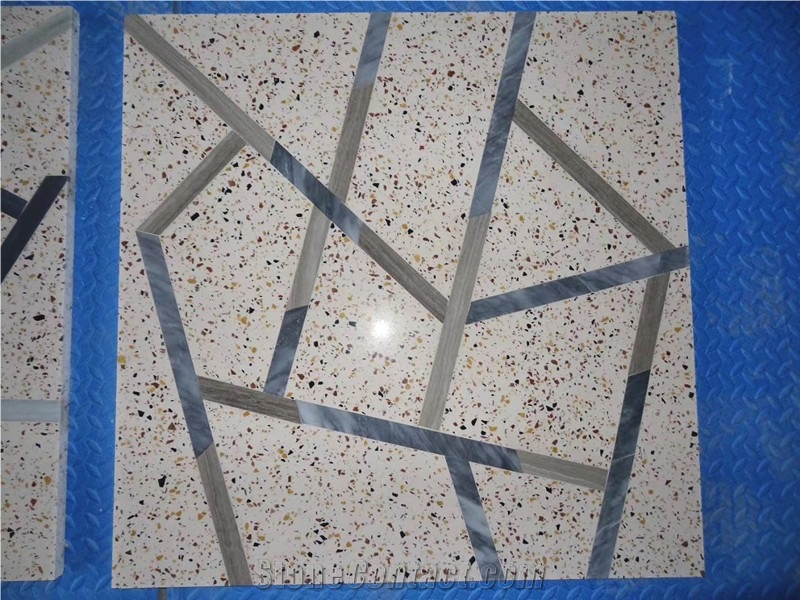 White Terrazzo Tile for Floor Tile