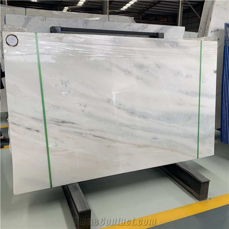 African White Onyx Slab for Background Wall