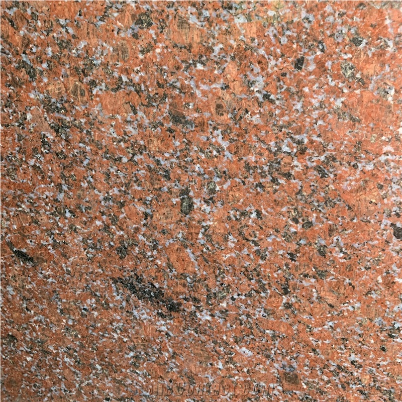 18Mm Thickness Red Pearl Granite Slab Tiles Manufacturer