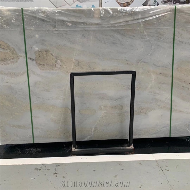 Imported Blue Sky Marble Tiles for Bathroom Wall