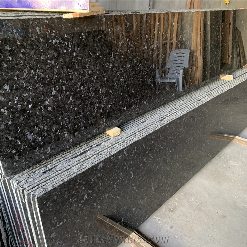 Stone Angola Black Granite Polished Rectangular Slabs