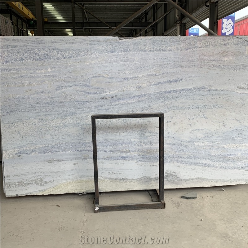 Luxury Brazil Blue Crystal Marble for Indoor Decor