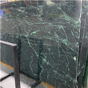 Polished American Green Marble Slab Tiles for Wall