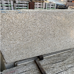 Yellow Granite Slab Tile For Outdoor Wall Cladding