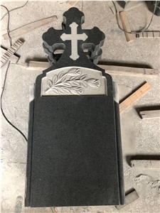 Black Color Headstone/Tombstone/Monument