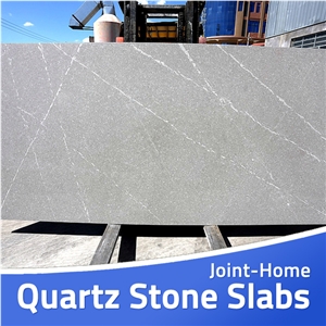 Caesarstone Coastal Concrete Gray Grey Quartz Slab