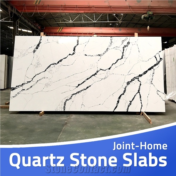 Calacatta Jumbo Price Quartz Stone Slabs for Sale