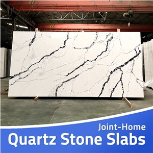 Calacatta Jumbo Price Quartz Stone Slabs for Sale