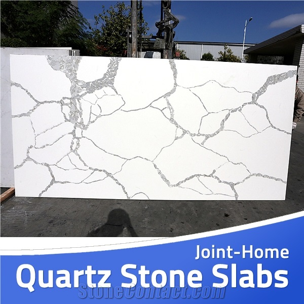 Calacatta Luna Quartz Extra Large Size Tiles Slabs