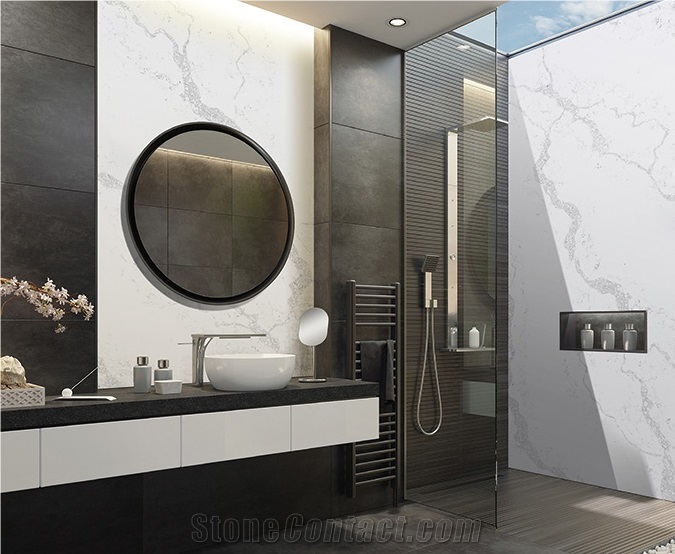 Calacatta Nuvo Classic Quartz for Worktop from China