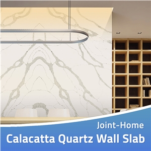 Calacatta White Engineered Stone Wall Tile Slabs