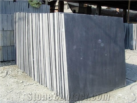 Cheap Black Basalt Slate Flooring Tiles on Sale