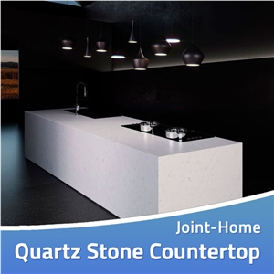 Emperador Quartz Stone Prefab Kitchen Countertops
