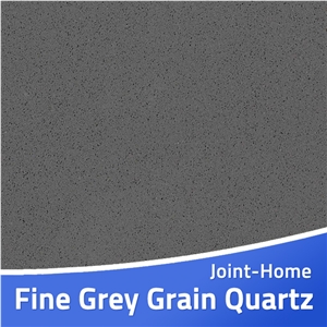 Fine Grey Buff Grain Quartz Manmade Stone Slabs