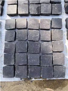 High Quality Black Granite Cube Floor Paver Stone