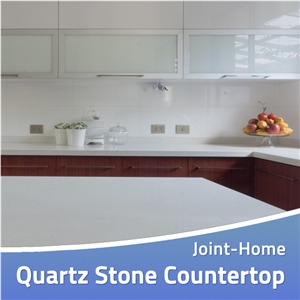 Muscat White Quantum Quartz Kitchen Top Countertop