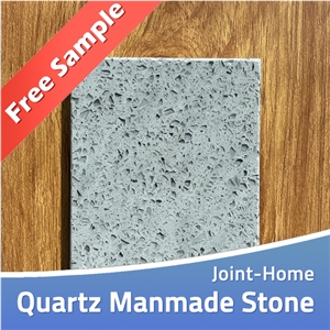 Pietra Crystal Grey Gray Quartz Stone Slab Samples