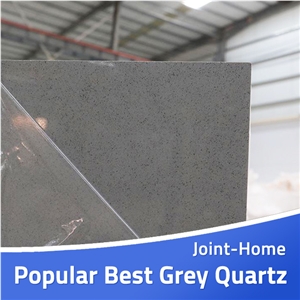 Popular New Best Grey Gray Light Dark Quartz Slabs