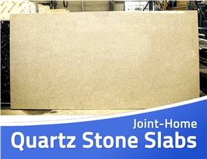 Pure Beige Large Quartz Stone Best Price Slabs