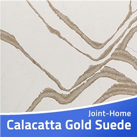Silestone Eternal Calacatta Gold Suede Quartz Slab