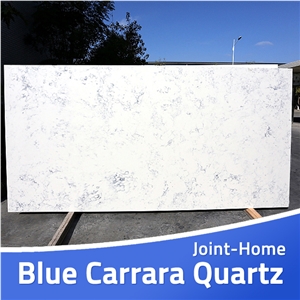 Zodiaq Blue Carrara Calacatta Quartz Stone Slabs