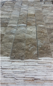 Rustic Travertine Split Face 7.5&10x Free Lenght Stone Mosaic Tiles