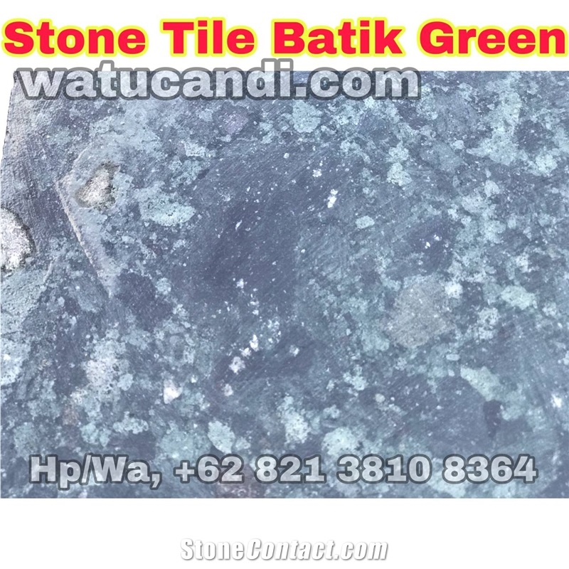 Bali Green Stone Batik Army