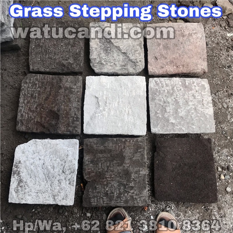 Paving Made from Original Indonesian Temple Stones