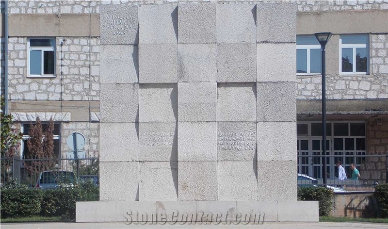 Miljevina Limestone Facade, Masonry, Walling
