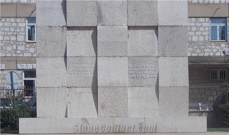 Miljevina Limestone Facade, Masonry, Walling