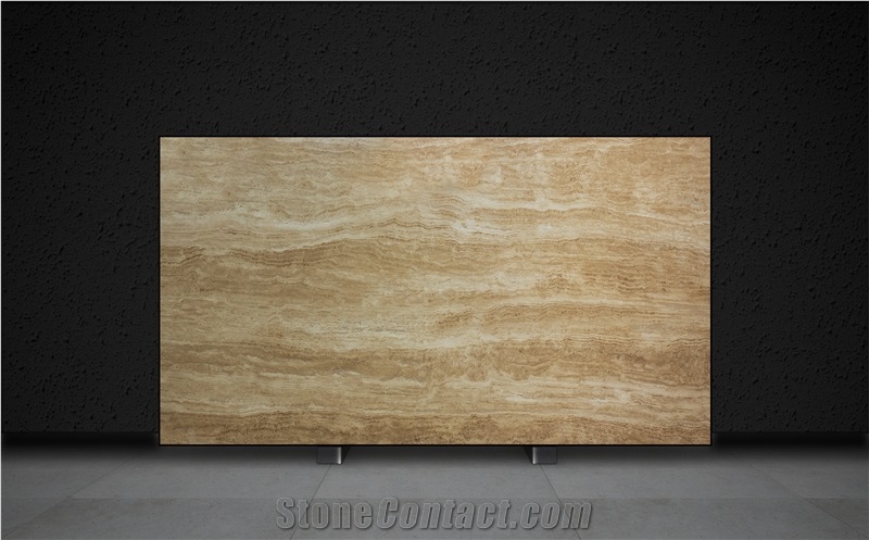 Silver Travertine Slabs