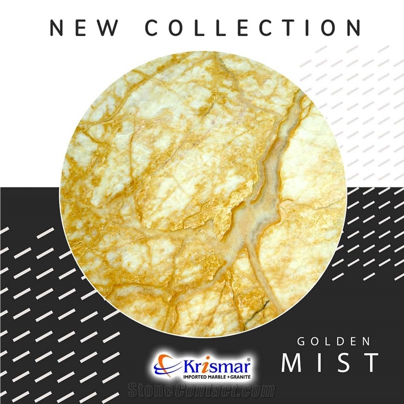 Golden Mist Marble- Giallo Siena Marble