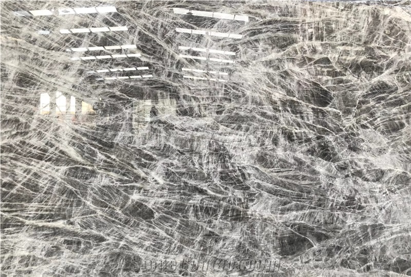 Silver Fox Grey Marble Slabs&Tiles