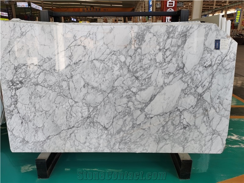 Carrara Ariston Snow White Marble Slabs Wall Tiles