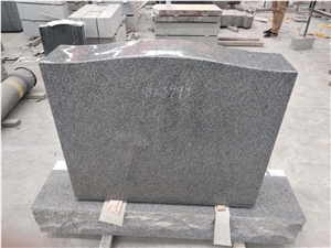 Cemetery Usage G633 Gray Granite Upright Monument