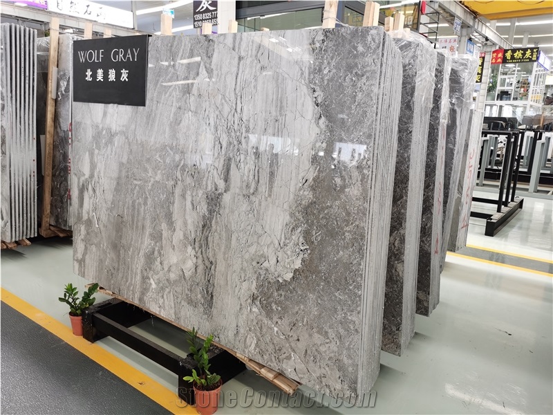 Flooring Grey Wolf Chinese Marble Slabs & Tiles