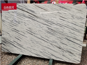 Galaxy White Marble Tiles & Slabs for Countertops