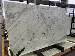 Polished Bianco Carrara White Marble Slabs & Tiles