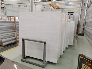Pure Star White Marble Slabs Flooring Wall Tiles