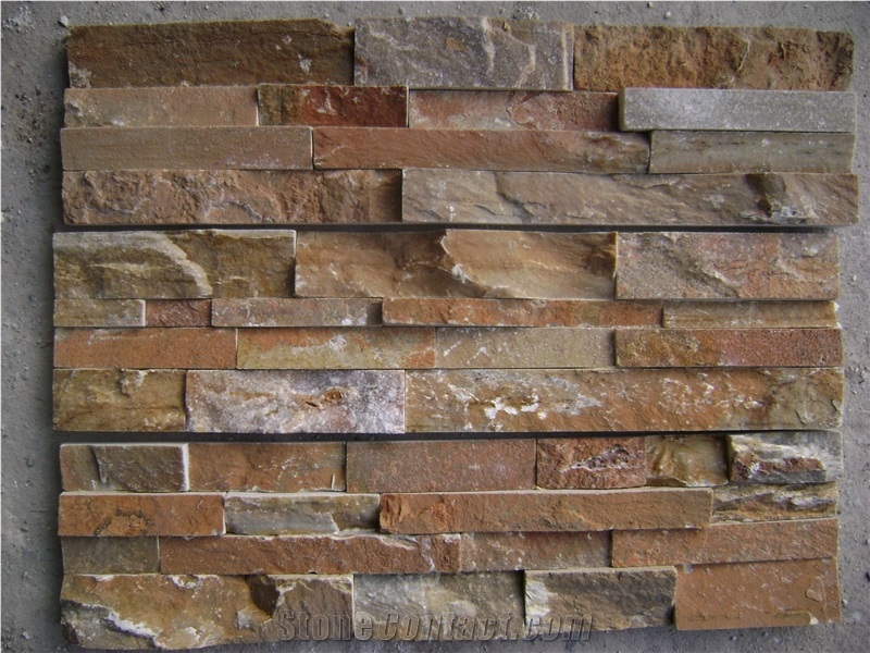 Rustic Slate Ledgestone,Natural Slate Wall Veneer