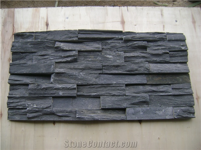 Slate Culture Stone Wall Panels for Exterior Wall
