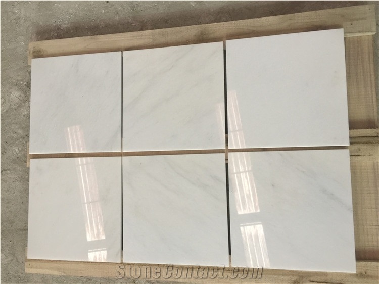 Chinese Oriental White Marble Flooring Tiles